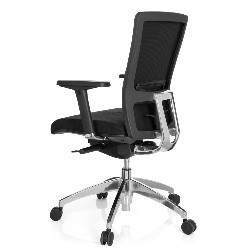 Produktabbildung Nr. 7: hjh OFFICE Bürostuhl / Chefsessel ASTRA BASE Stoff, schwarz