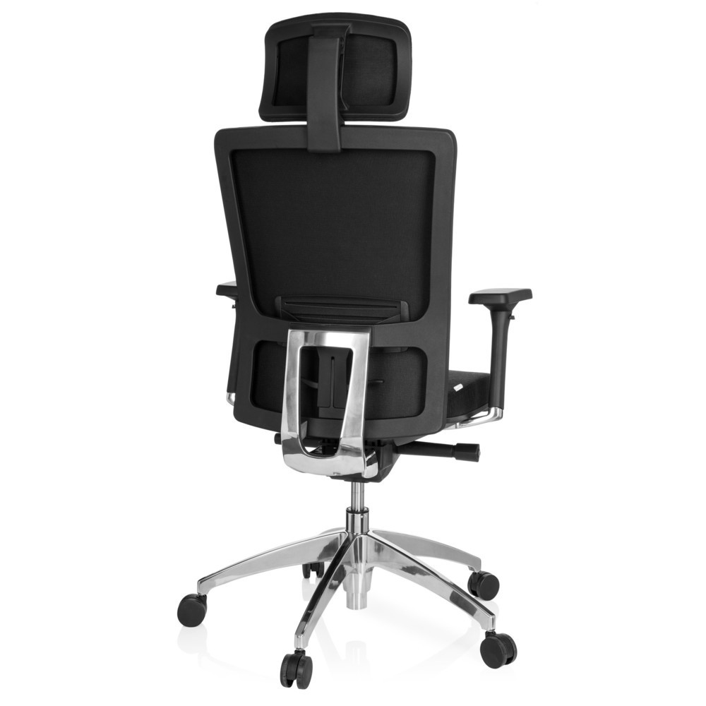 Produktabbildung Nr. 5: hjh OFFICE Bürostuhl / Chefsessel ASTRA LUX Stoff, schwarz