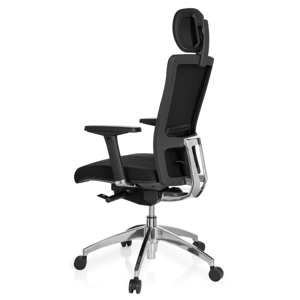 Produktabbildung Nr. 7: hjh OFFICE Bürostuhl / Chefsessel ASTRA LUX Stoff, schwarz
