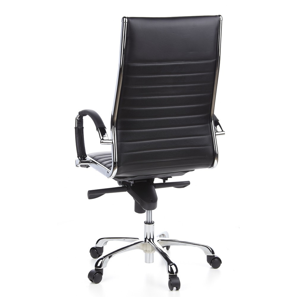 Produktabbildung Nr. 6: hjh OFFICE Bürostuhl / Chefsessel PARMA 20 Leder, schwarz
