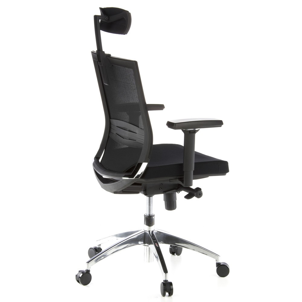 Produktabbildung Nr. 4: hjh OFFICE Bürostuhl / Chefsessel PORTO MAX Stoff, schwarz