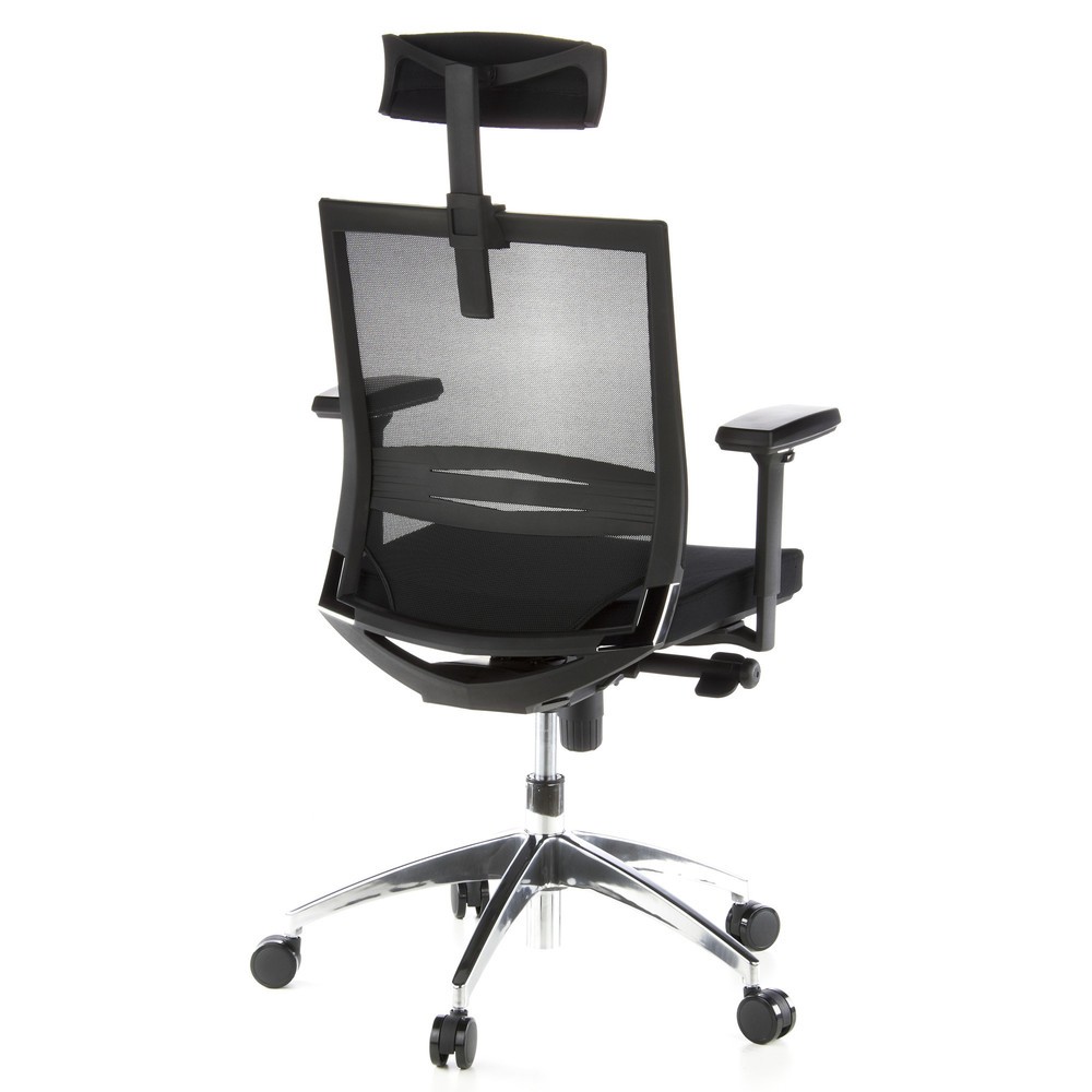 Produktabbildung Nr. 5: hjh OFFICE Bürostuhl / Chefsessel PORTO MAX Stoff, schwarz