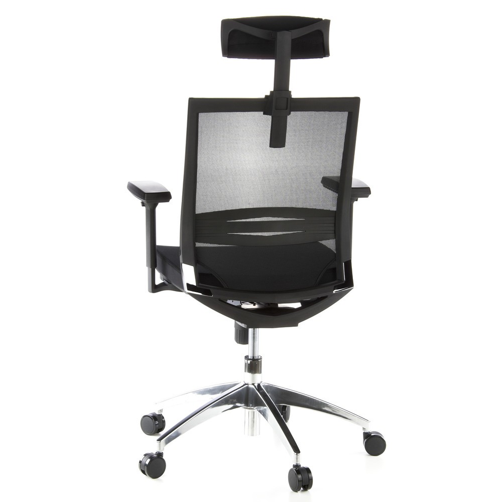 Produktabbildung Nr. 6: hjh OFFICE Bürostuhl / Chefsessel PORTO MAX Stoff, schwarz