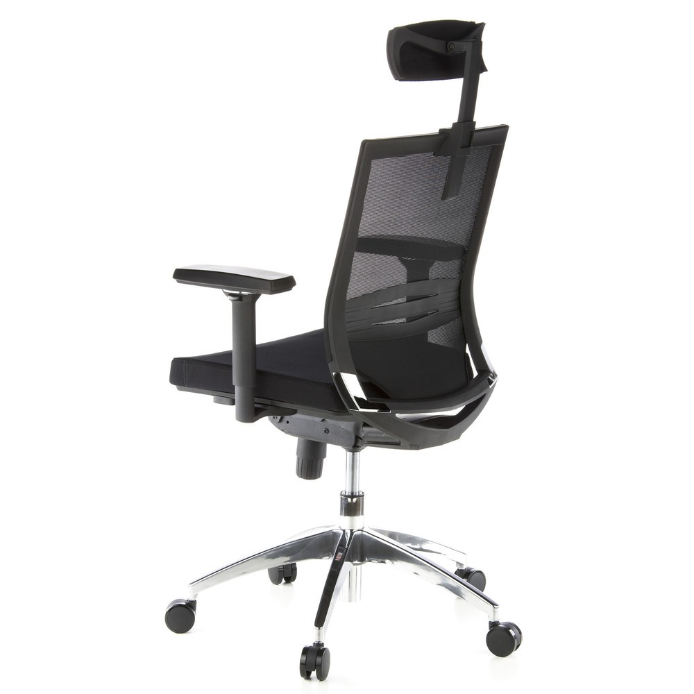 Produktabbildung Nr. 7: hjh OFFICE Bürostuhl / Chefsessel PORTO MAX Stoff, schwarz