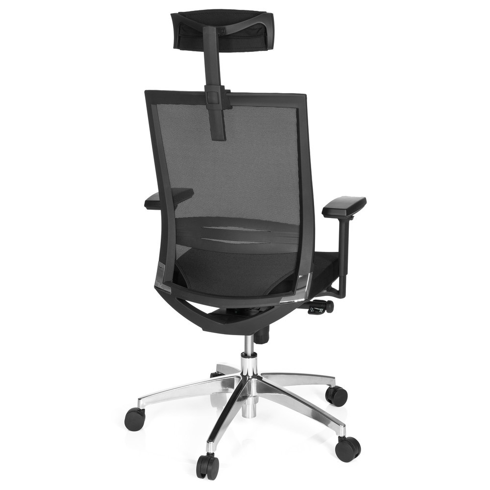 Produktabbildung Nr. 5: hjh OFFICE Bürostuhl / Chefsessel PORTO MAX HIGH Stoff, schwarz
