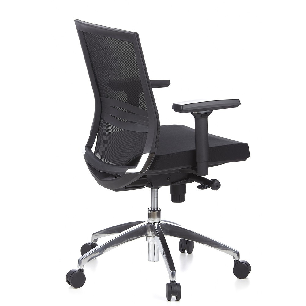 Produktabbildung Nr. 4: hjh OFFICE Bürostuhl / Chefsessel PORTO PRO Stoff, schwarz