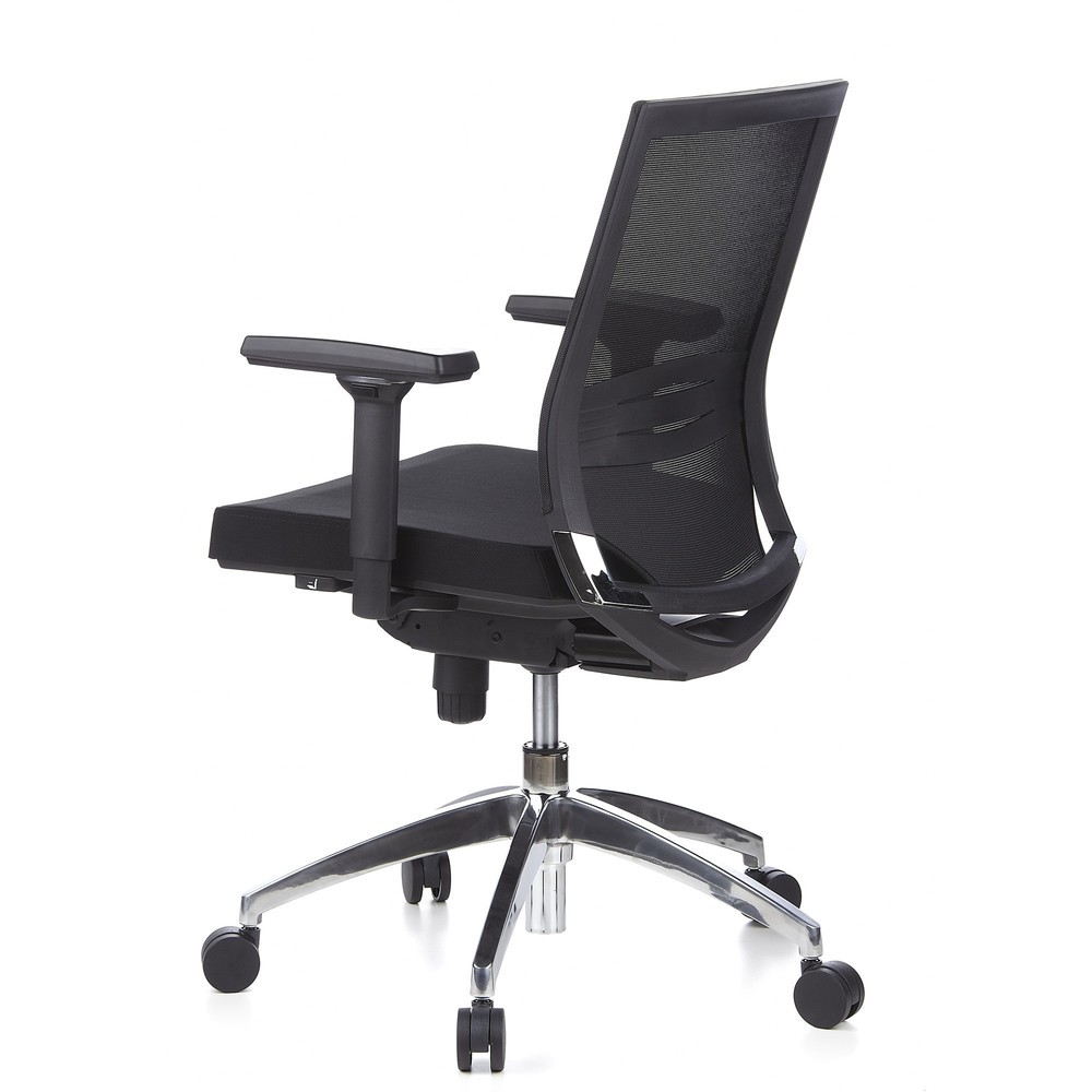 Produktabbildung Nr. 7: hjh OFFICE Bürostuhl / Chefsessel PORTO PRO Stoff, schwarz