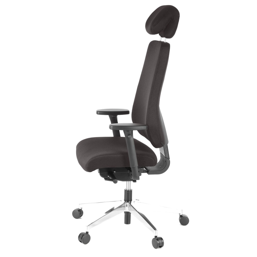 Produktabbildung Nr. 8: hjh OFFICE Bürostuhl / Chefsessel PRO TEC 400 Stoff, schwarz