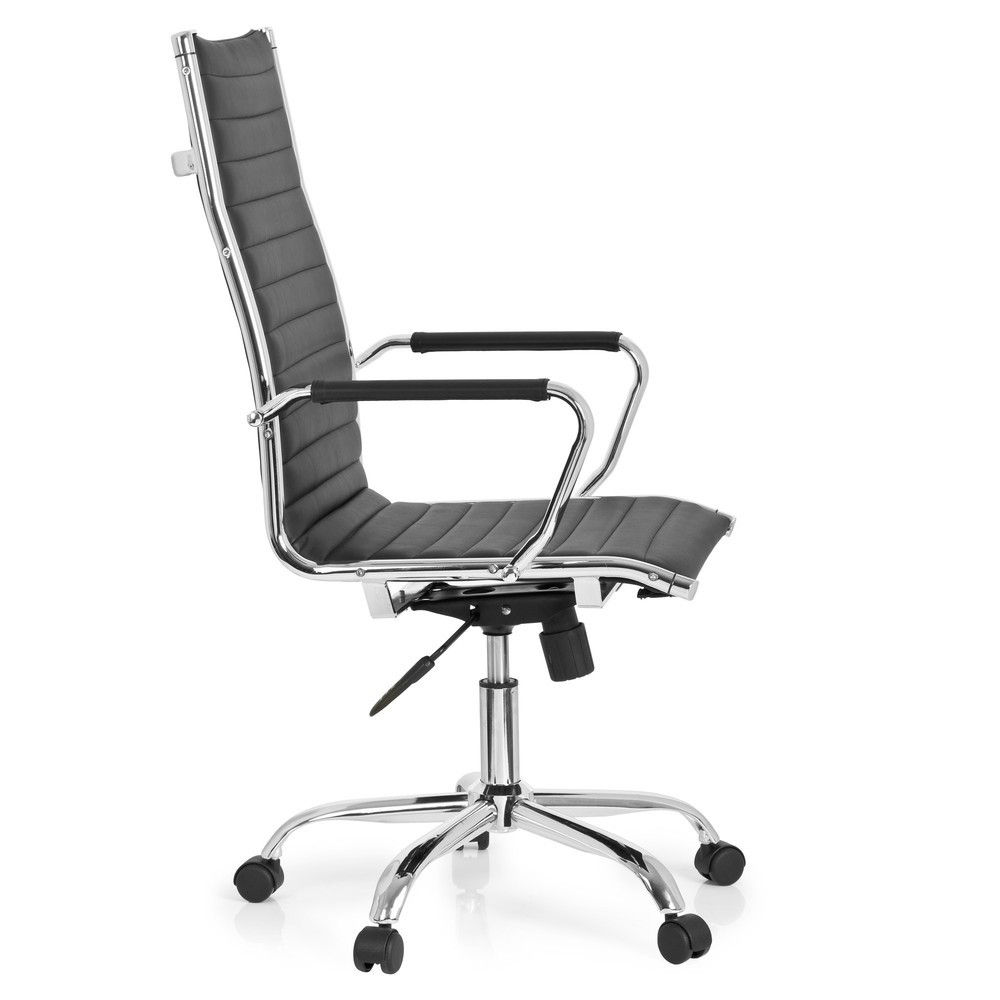 Produktabbildung Nr. 3: hjh OFFICE Bürostuhl / Chefsessel VEMONA 20 Kunstleder, schwarz