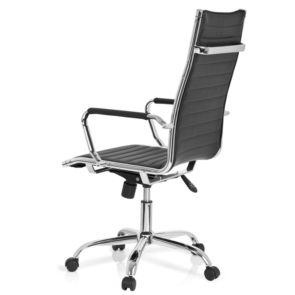 Produktabbildung Nr. 7: hjh OFFICE Bürostuhl / Chefsessel VEMONA 20 Kunstleder, schwarz