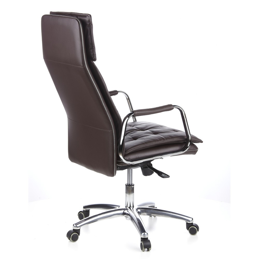 Produktabbildung Nr. 4: hjh OFFICE Bürostuhl / Chefsessel VILLA 20 Leder, braun