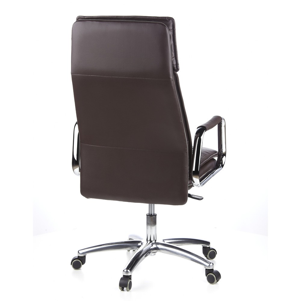 Produktabbildung Nr. 5: hjh OFFICE Bürostuhl / Chefsessel VILLA 20 Leder, braun
