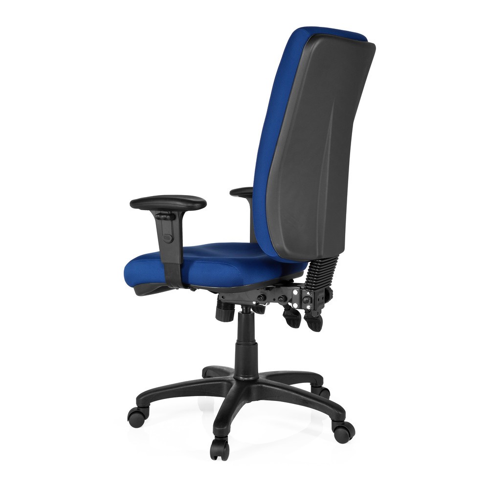 Produktabbildung Nr. 7: hjh OFFICE Bürostuhl / Chefsessel ZENIT HIGH Stoff, blau