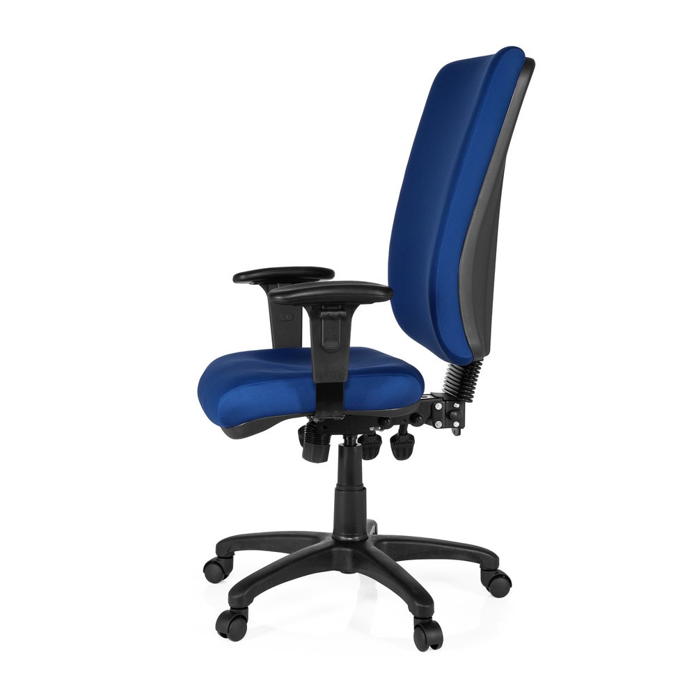 Produktabbildung Nr. 8: hjh OFFICE Bürostuhl / Chefsessel ZENIT HIGH Stoff, blau