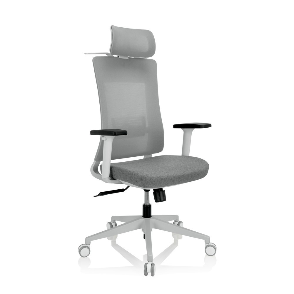 Produktabbildung Nr. 7: hjh OFFICE Bürostuhl / Drehstuhl COMFIO WMH Netzstoff / Stoff, grau