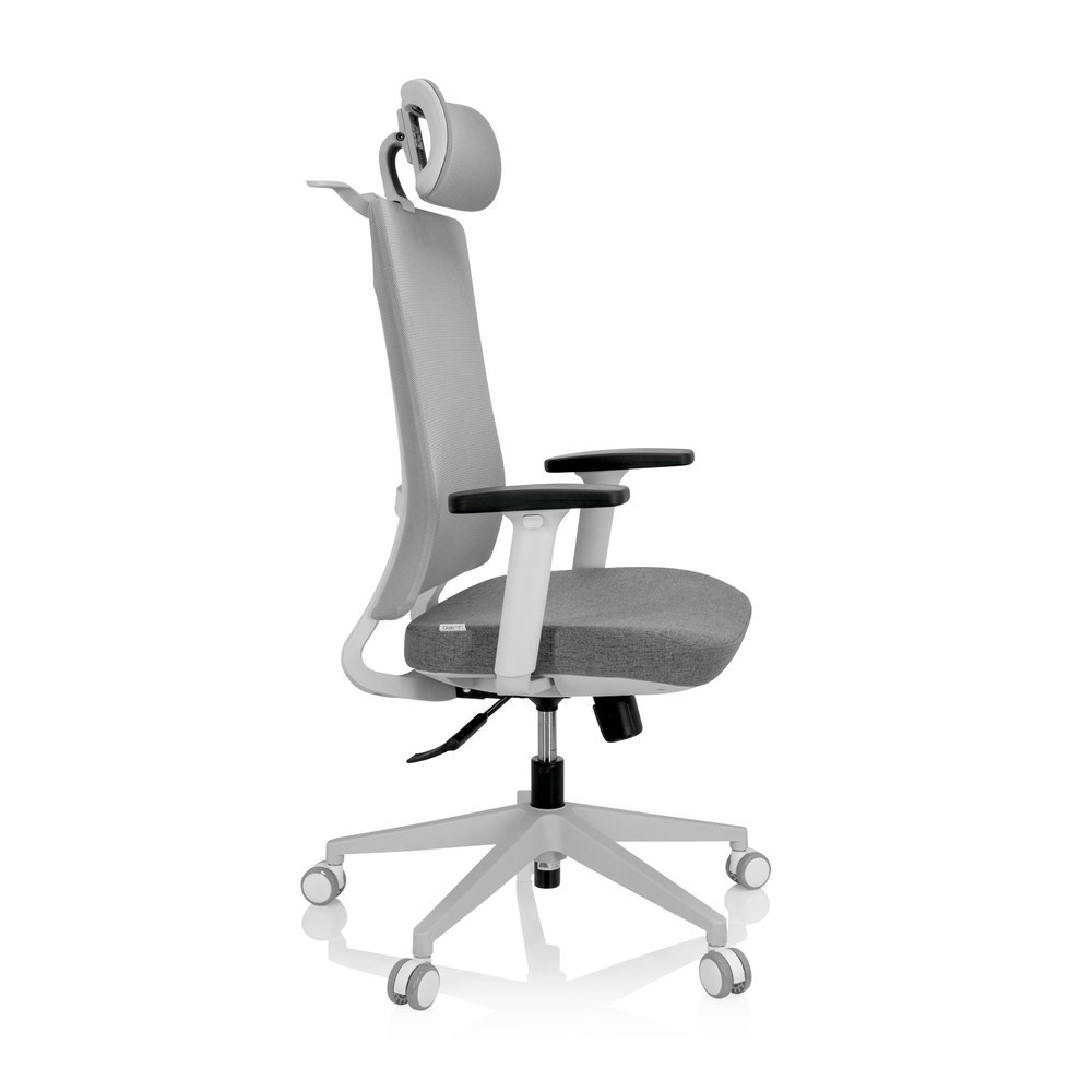 Produktabbildung Nr. 8: hjh OFFICE Bürostuhl / Drehstuhl COMFIO WMH Netzstoff / Stoff, grau