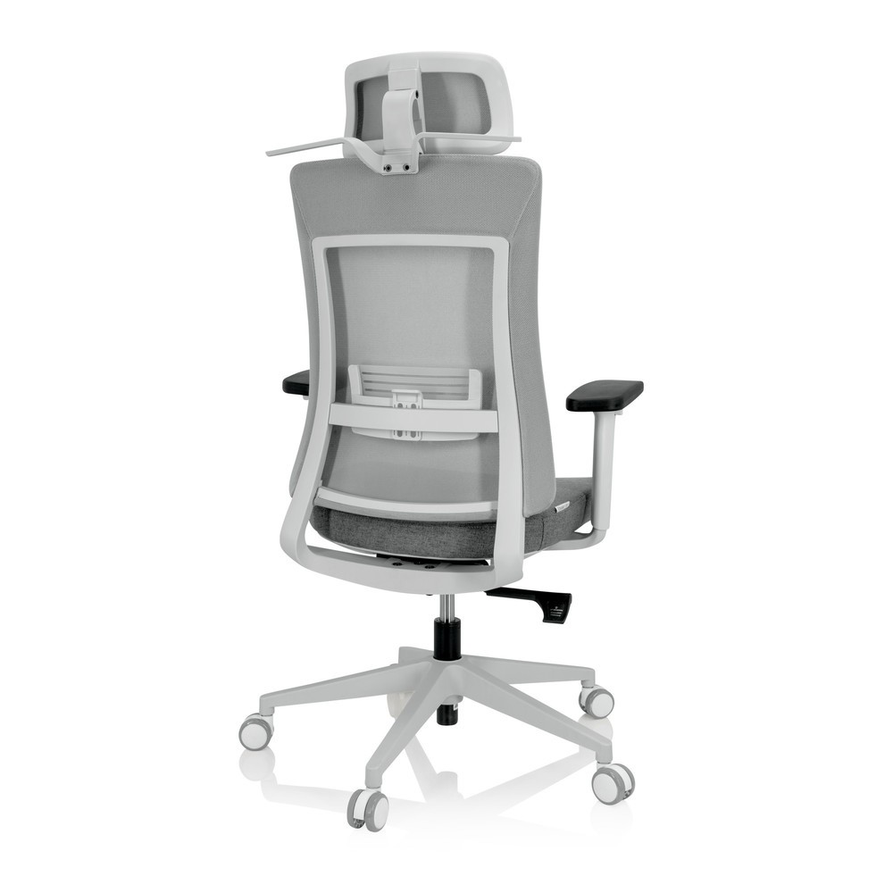 Produktabbildung Nr. 10: hjh OFFICE Bürostuhl / Drehstuhl COMFIO WMH Netzstoff / Stoff, grau