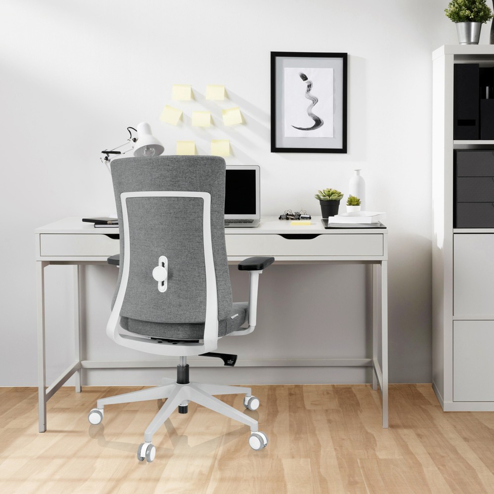 Produktabbildung Nr. 4: hjh OFFICE Bürostuhl / Drehstuhl COMFIO WP Stoff, grau