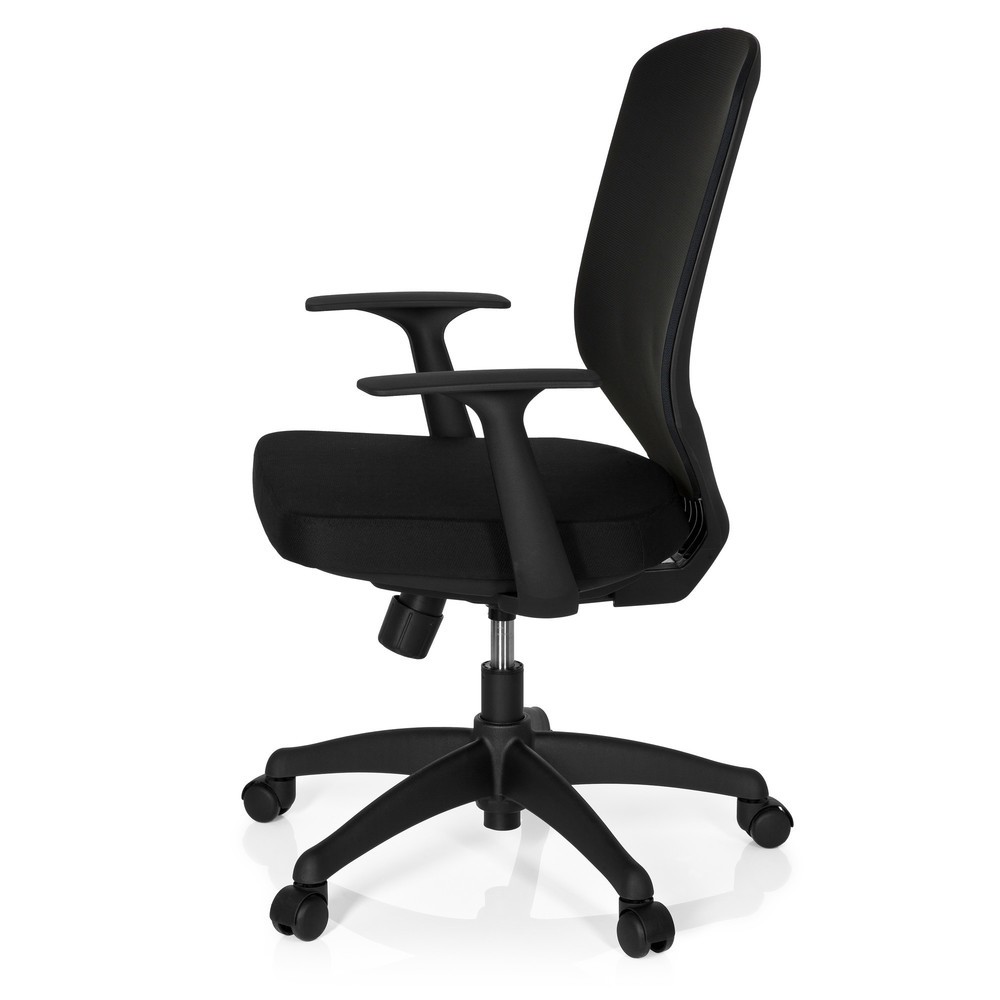 Produktabbildung Nr. 8: hjh OFFICE Bürostuhl DELIGHT Stoff/Netzstoff, schwarz