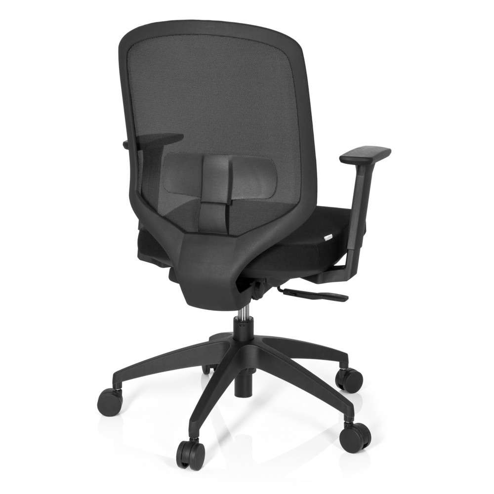 Produktabbildung Nr. 5: hjh OFFICE Bürostuhl DELIGHT PRO Stoff/Netzstoff, schwarz