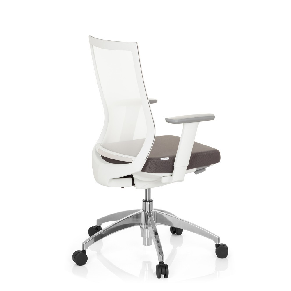 Produktabbildung Nr. 4: hjh OFFICE Bürostuhl / Drehstuhl ASPEN Stoff, grau/weiß