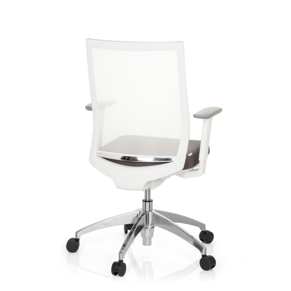 Produktabbildung Nr. 5: hjh OFFICE Bürostuhl / Drehstuhl ASPEN Stoff, grau/weiß