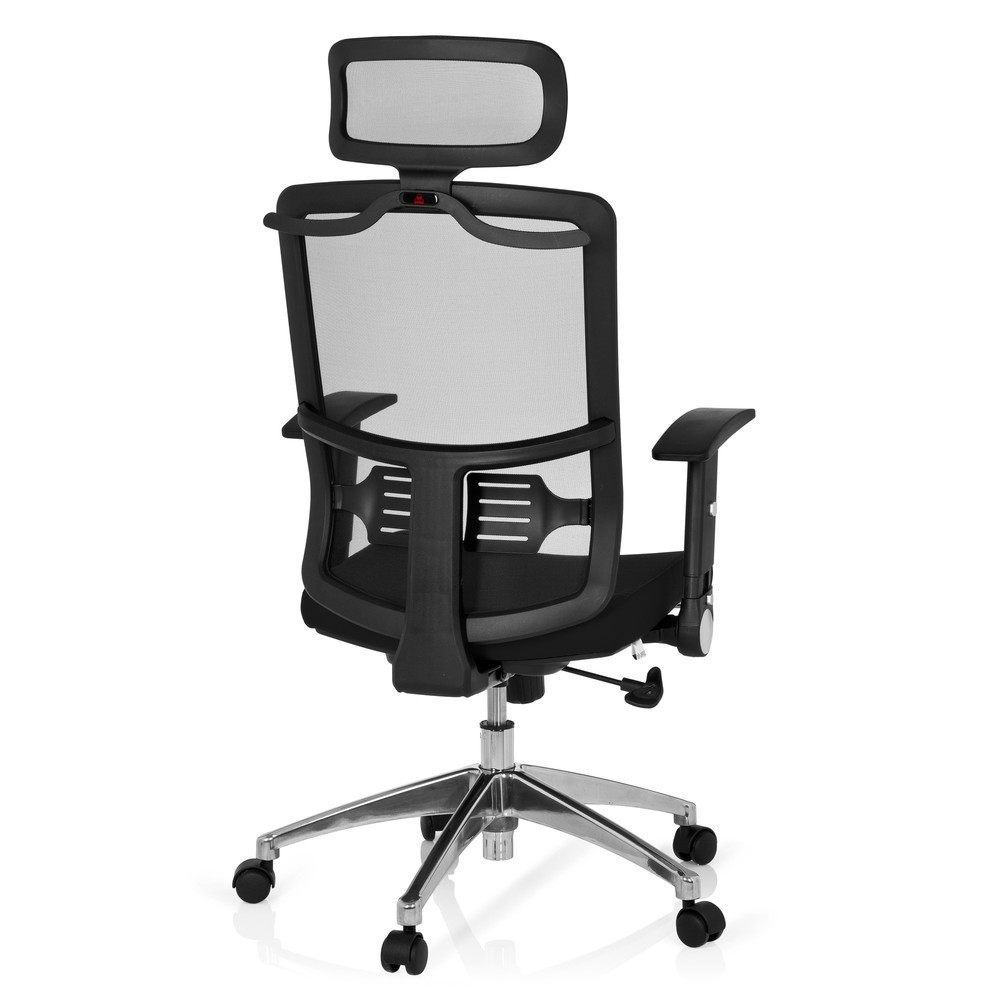 Produktabbildung Nr. 5: hjh OFFICE Bürostuhl / Drehstuhl CAYEN Stoff, schwarz