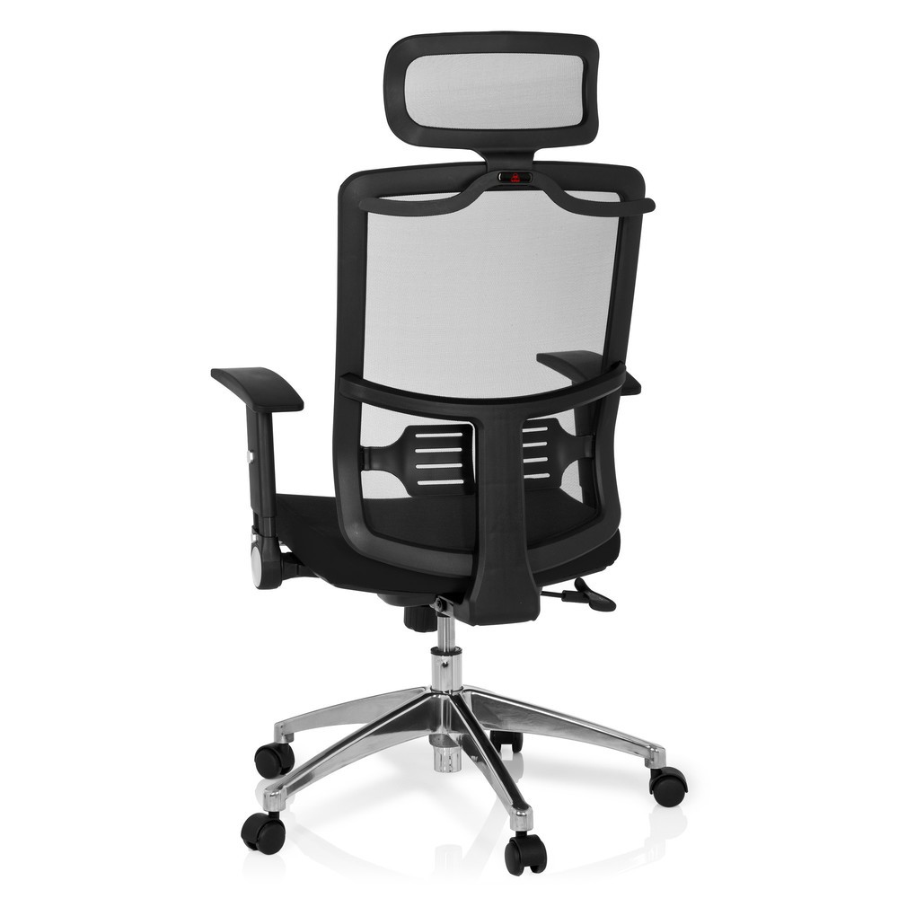 Produktabbildung Nr. 6: hjh OFFICE Bürostuhl / Drehstuhl CAYEN Stoff, schwarz