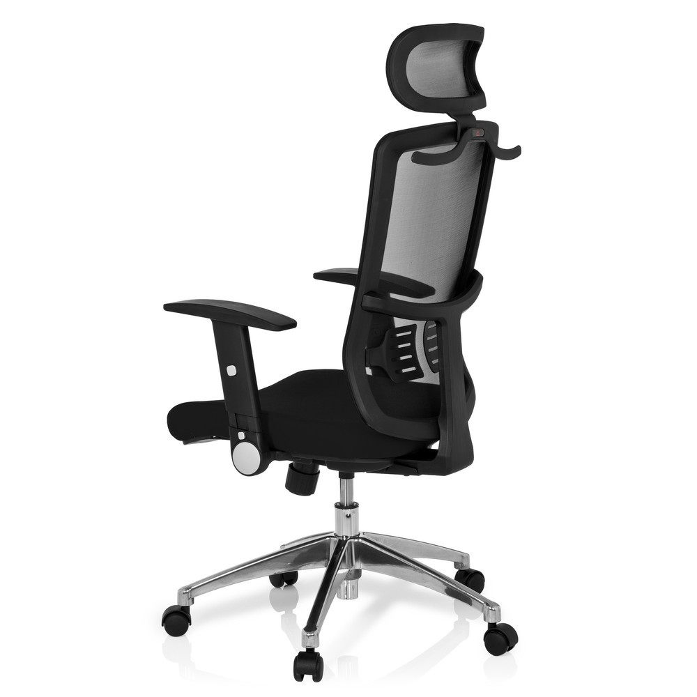 Produktabbildung Nr. 7: hjh OFFICE Bürostuhl / Drehstuhl CAYEN Stoff, schwarz