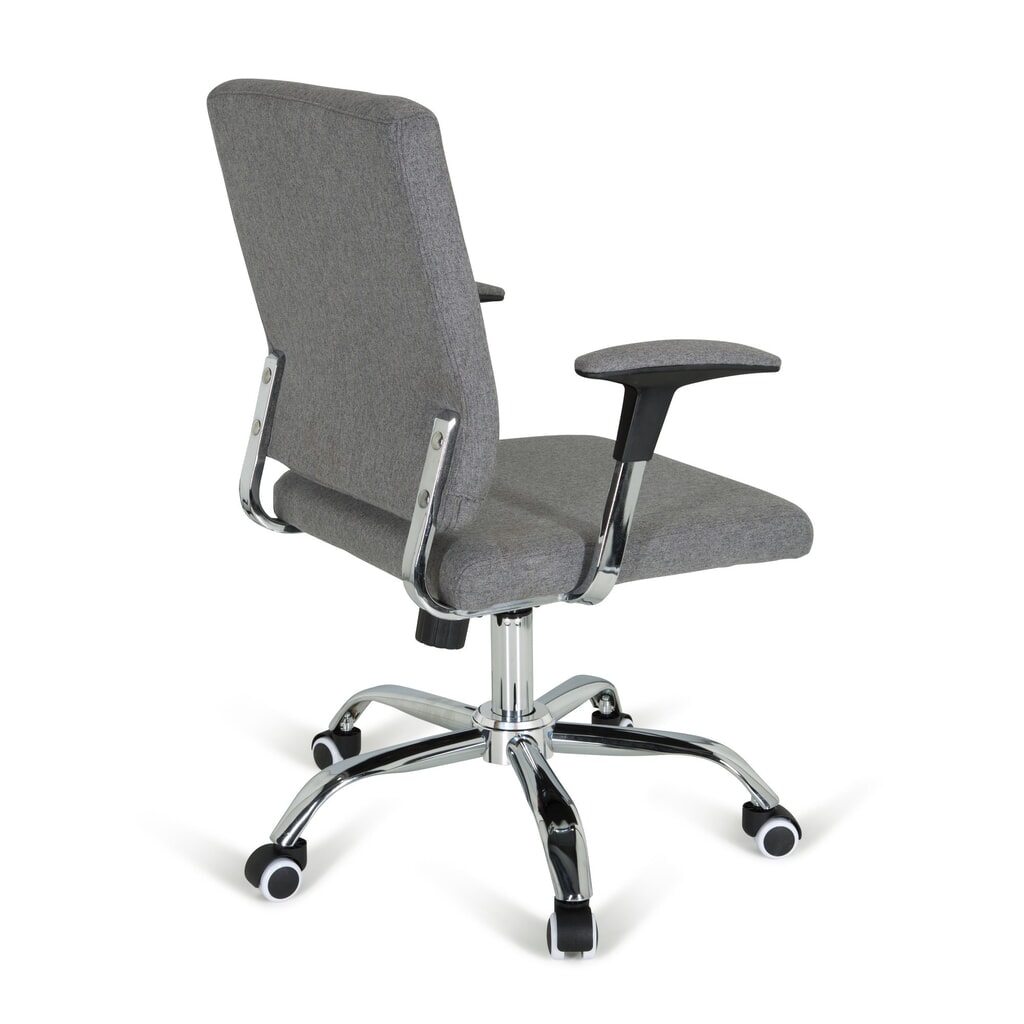 Produktabbildung Nr. 4: hjh OFFICE Bürostuhl / Drehstuhl CHARLES I Stoff, dunkelgrau