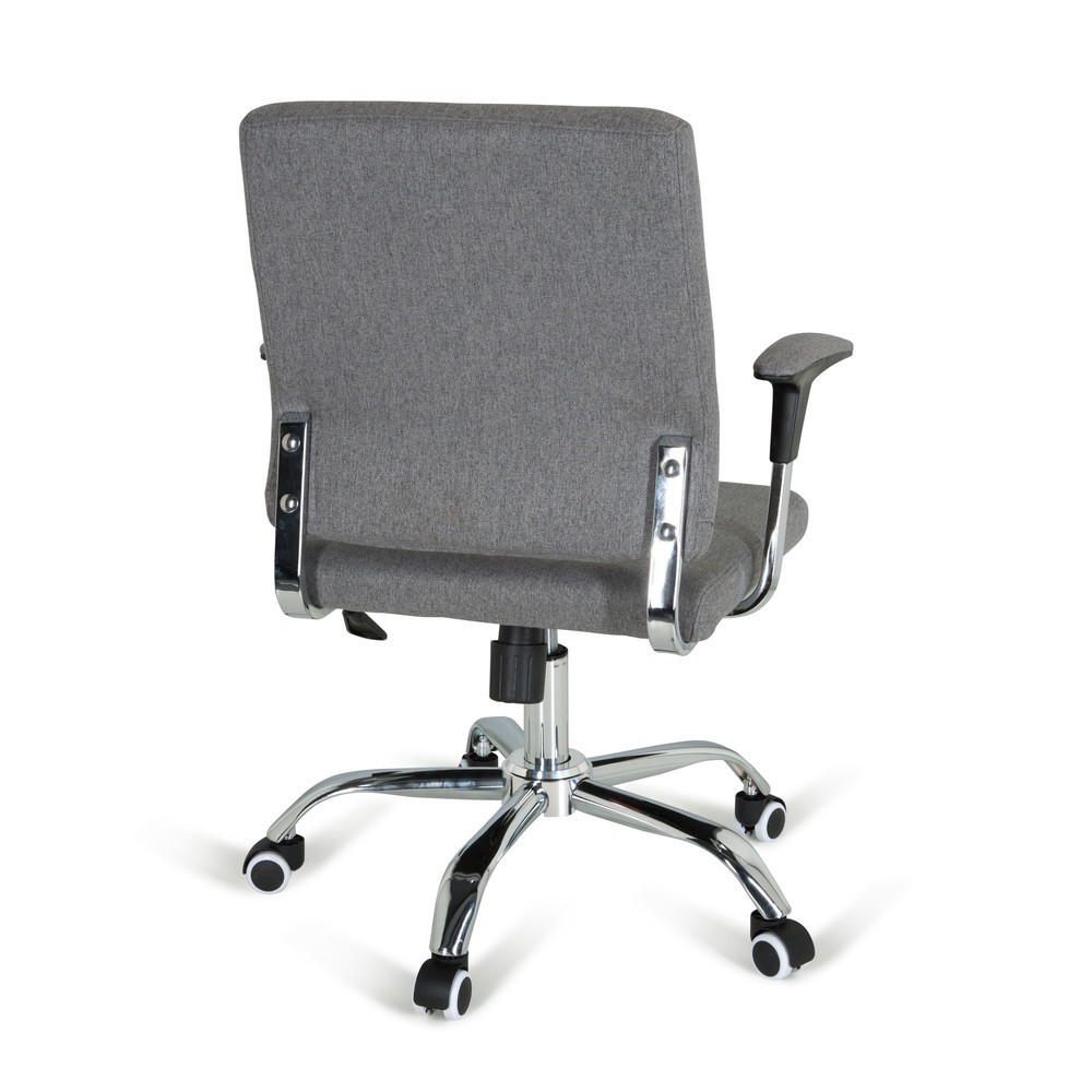 Produktabbildung Nr. 5: hjh OFFICE Bürostuhl / Drehstuhl CHARLES I Stoff, dunkelgrau