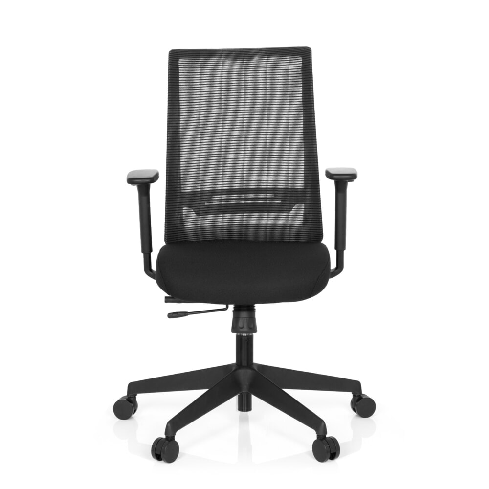 Produktabbildung: hjh OFFICE Bürostuhl / Drehstuhl CONISTON Stoff/Netzstoff, schwarz