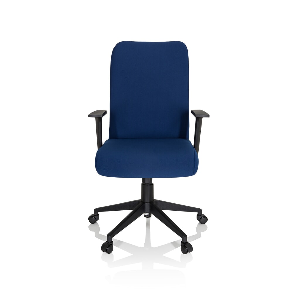 hjh OFFICE Bürostuhl / Drehstuhl COSIO I Stoff, blau Produktabbildung: hjh OFFICE Bürostuhl / Drehstuhl COSIO I Stoff, blau