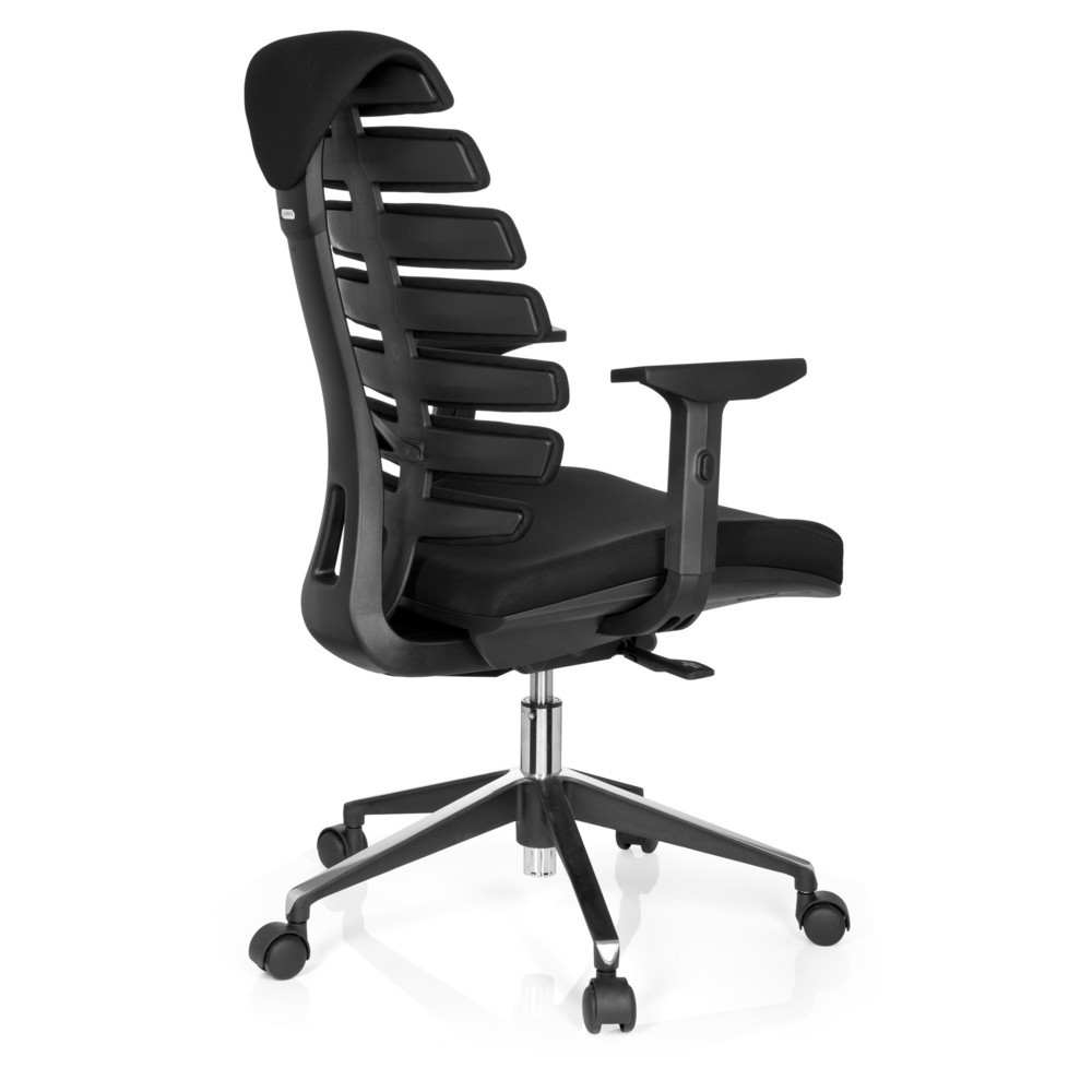 Produktabbildung Nr. 6: hjh OFFICE Bürostuhl / Drehstuhl ERGO LINE II Stoff, schwarz