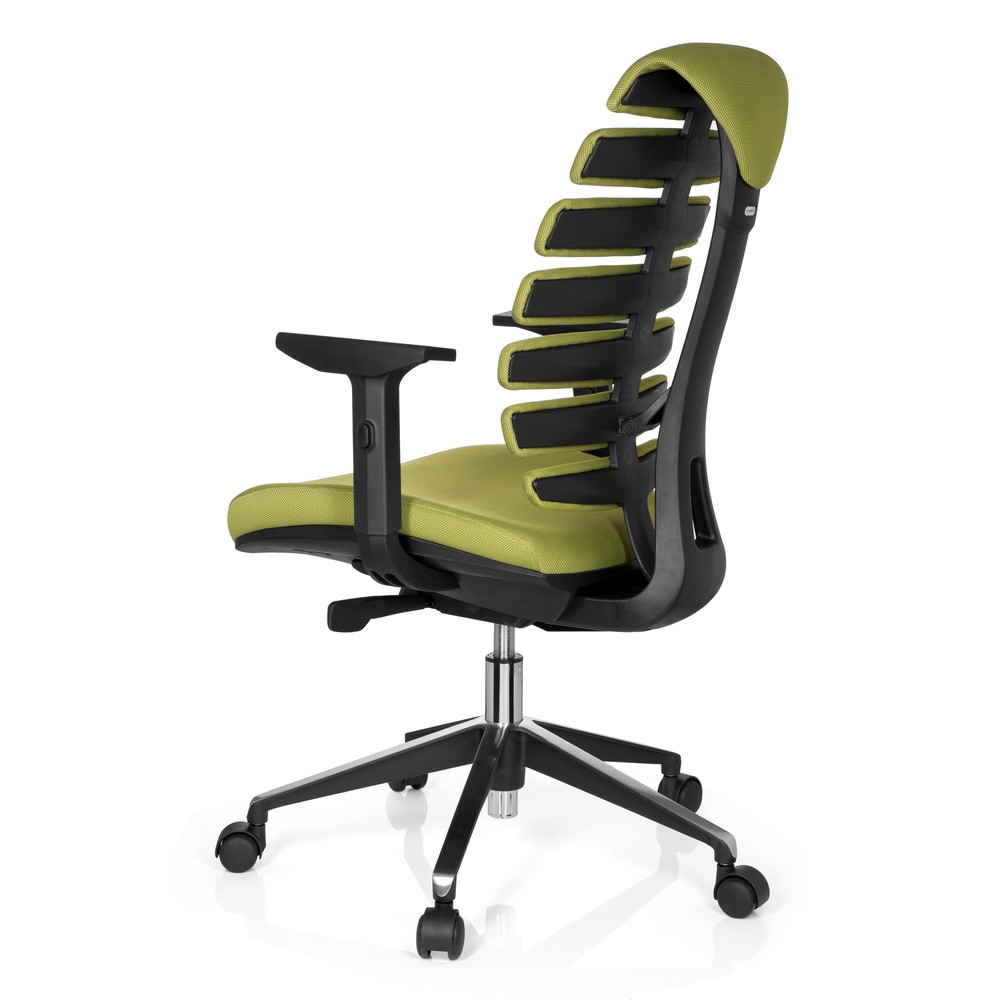 Produktabbildung Nr. 7: hjh OFFICE Bürostuhl / Drehstuhl ERGO LINE II Stoff, grün