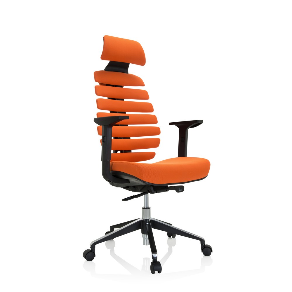 Produktabbildung Nr. 2: hjh OFFICE Bürostuhl / Drehstuhl ERGO LINE II PRO Stoff, orange