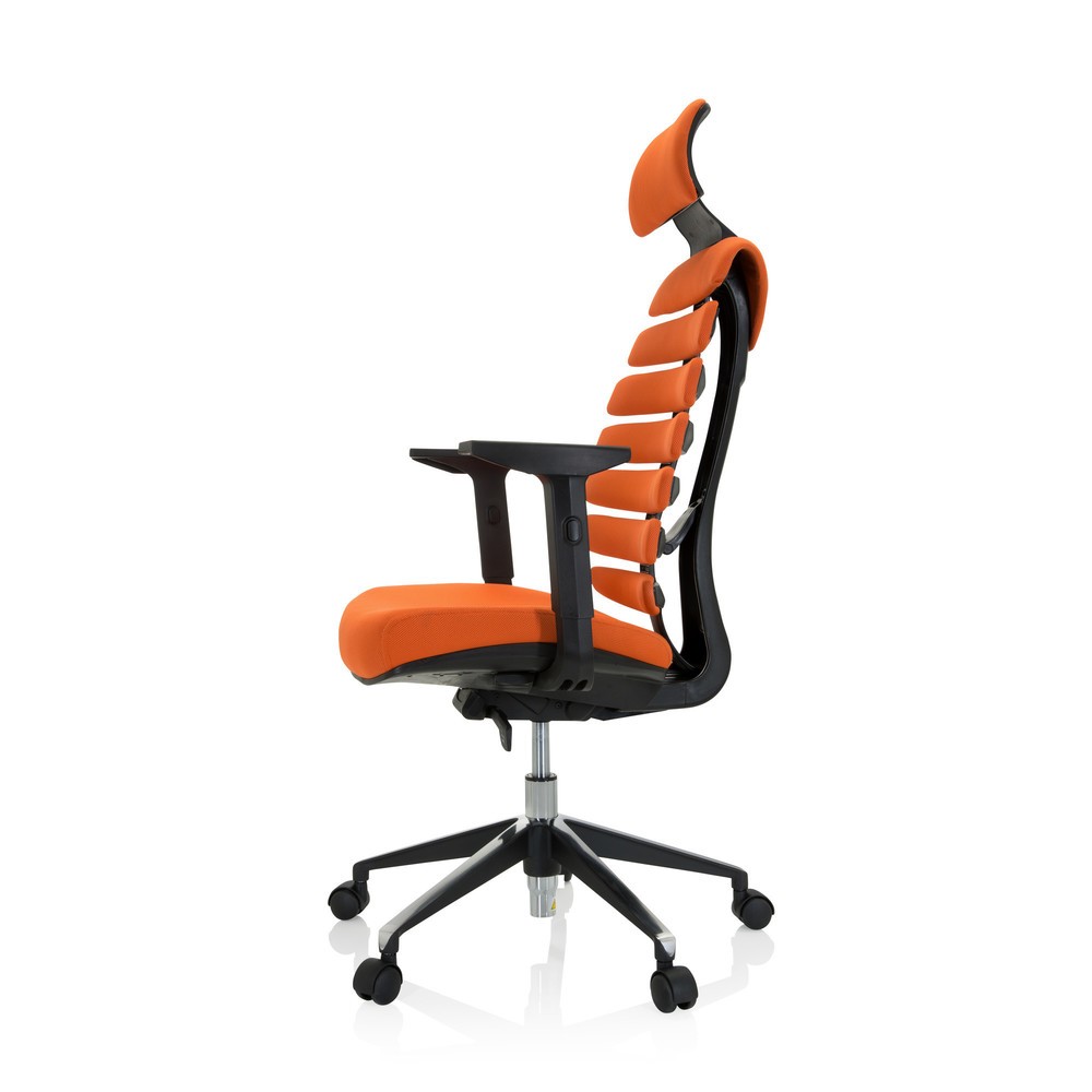 Produktabbildung Nr. 8: hjh OFFICE Bürostuhl / Drehstuhl ERGO LINE II PRO Stoff, orange