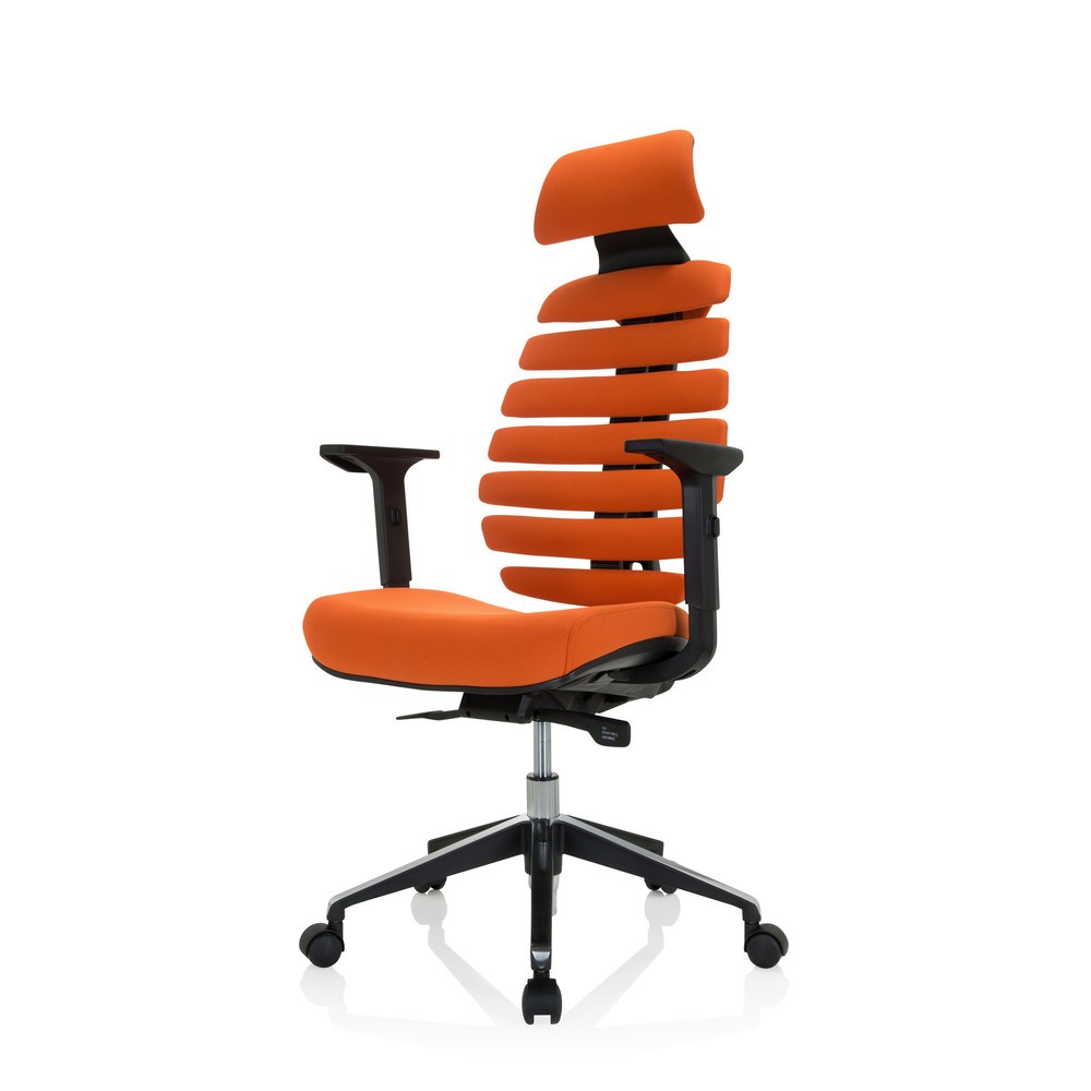 Produktabbildung Nr. 9: hjh OFFICE Bürostuhl / Drehstuhl ERGO LINE II PRO Stoff, orange