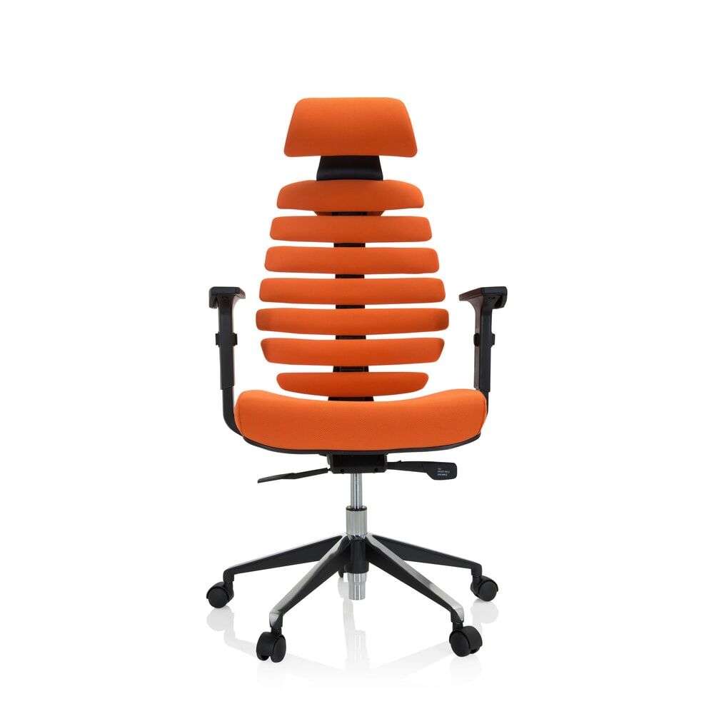 Produktabbildung: hjh OFFICE Bürostuhl / Drehstuhl ERGO LINE II PRO Stoff, orange