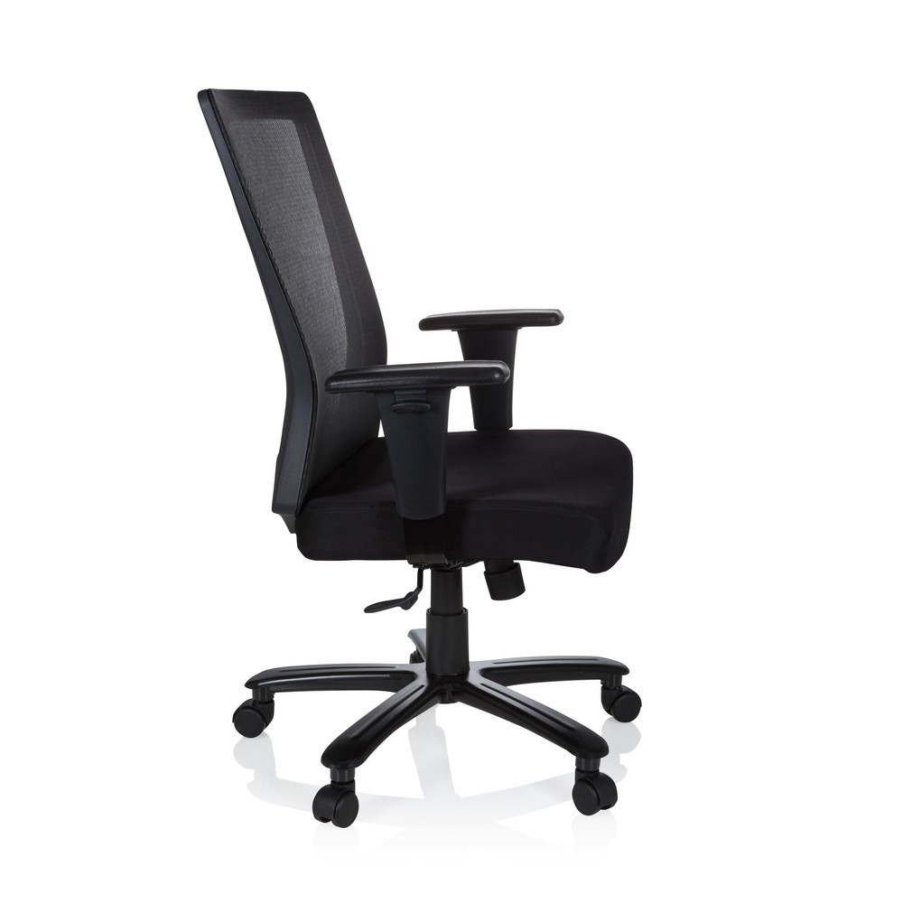 Produktabbildung Nr. 3: hjh OFFICE Bürostuhl / Drehstuhl EXTENDER Stoff/Netzstoff, schwarz
