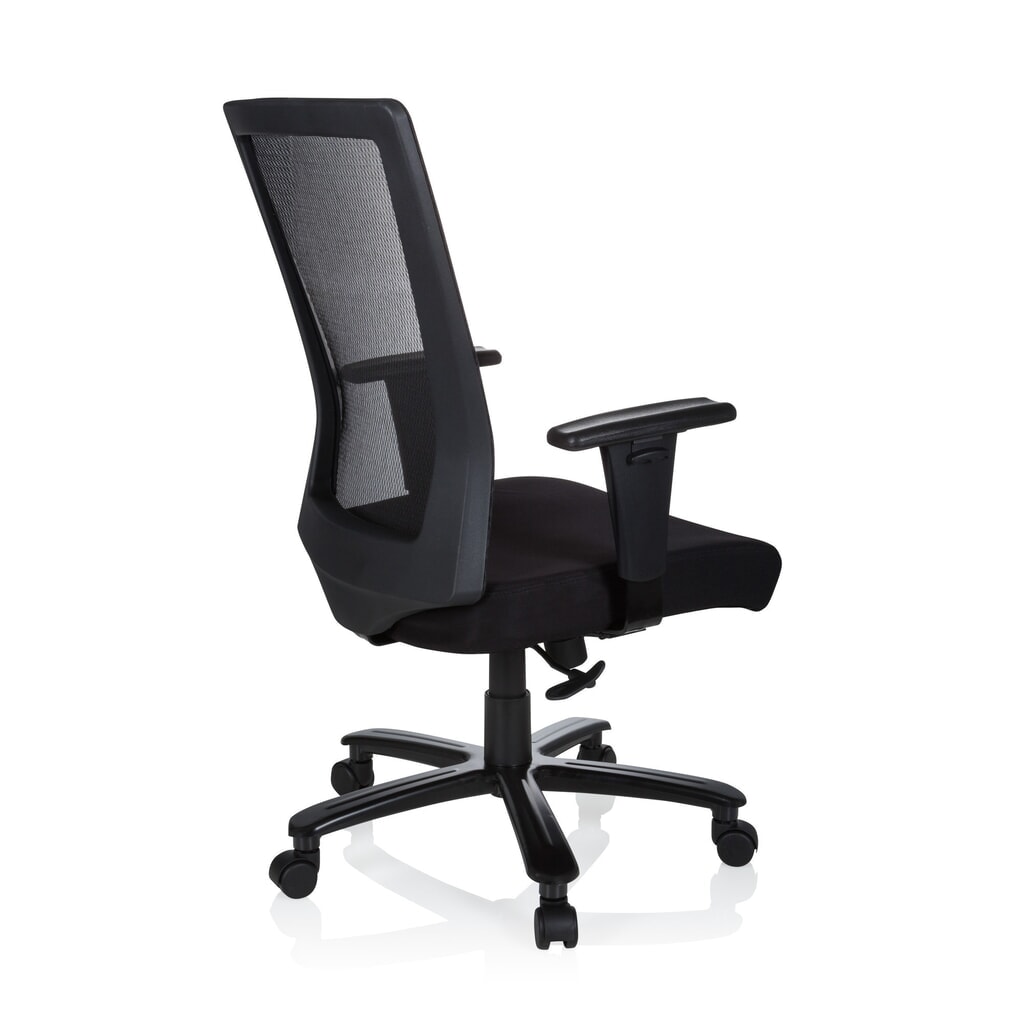 Produktabbildung Nr. 5: hjh OFFICE Bürostuhl / Drehstuhl EXTENDER Stoff/Netzstoff, schwarz