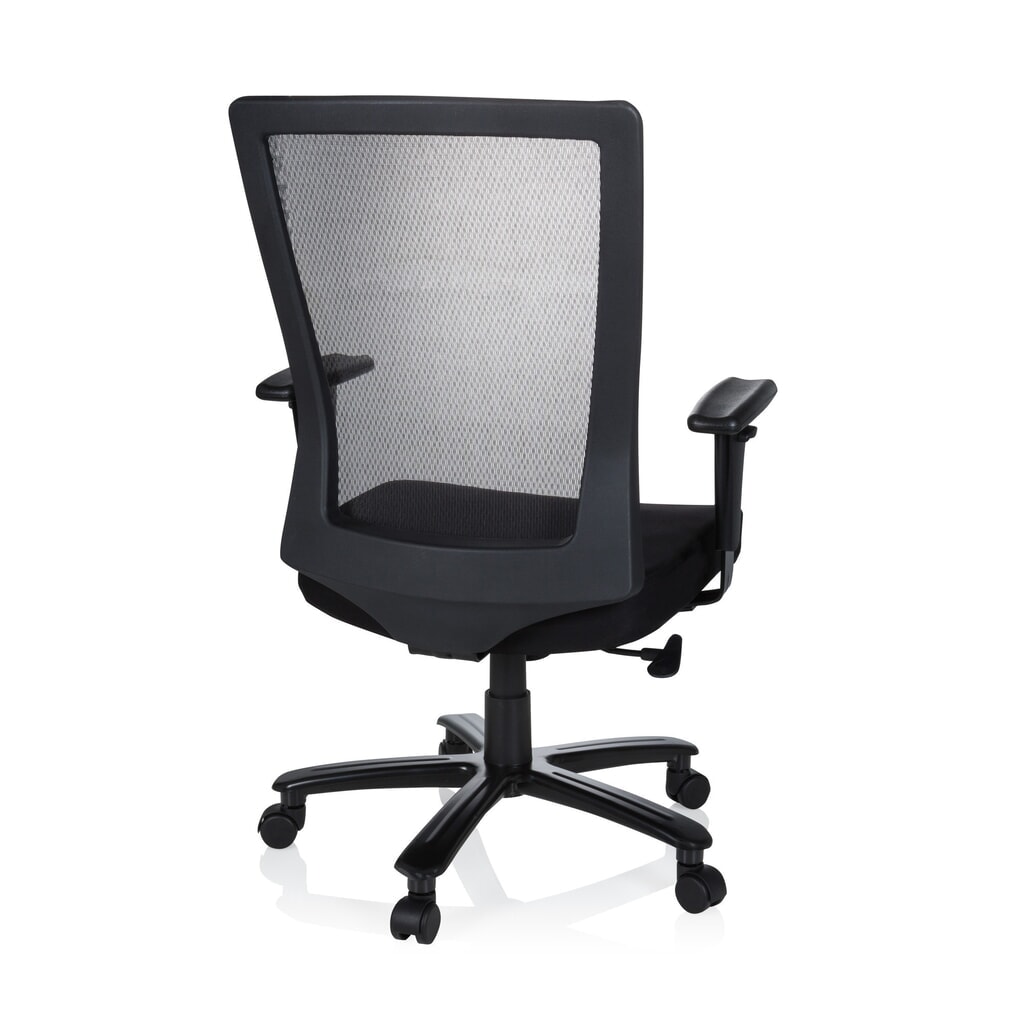 Produktabbildung Nr. 6: hjh OFFICE Bürostuhl / Drehstuhl EXTENDER Stoff/Netzstoff, schwarz