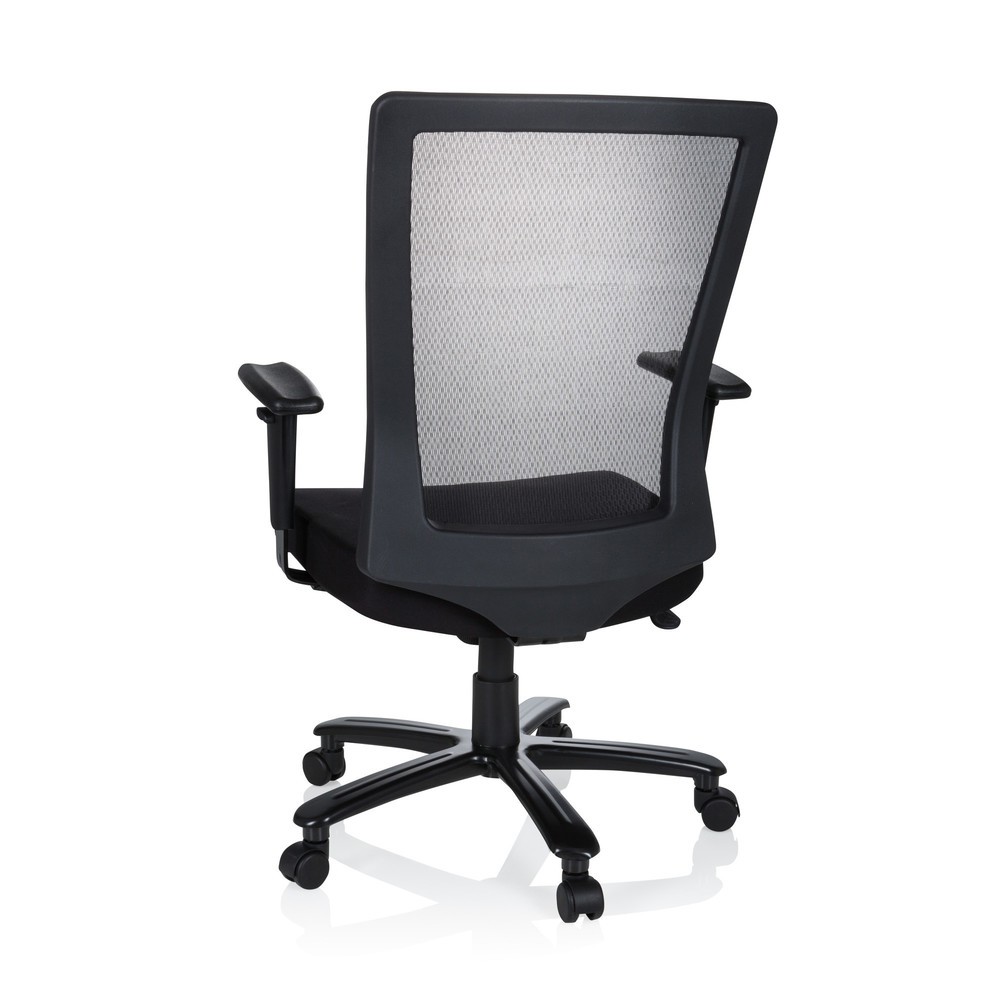 Produktabbildung Nr. 6: hjh OFFICE Bürostuhl / Drehstuhl EXTENDER Stoff/Netzstoff, schwarz