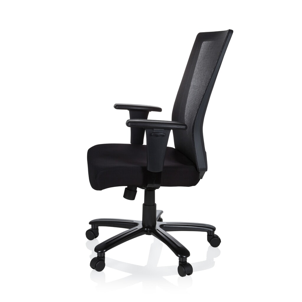 Produktabbildung Nr. 9: hjh OFFICE Bürostuhl / Drehstuhl EXTENDER Stoff/Netzstoff, schwarz