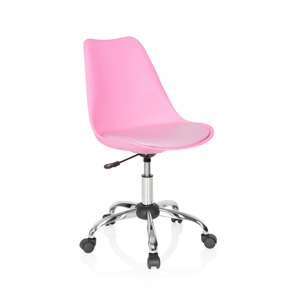 Produktabbildung Nr. 2: hjh OFFICE Bürostuhl / Drehstuhl FANCY PRO Kunstleder, pink
