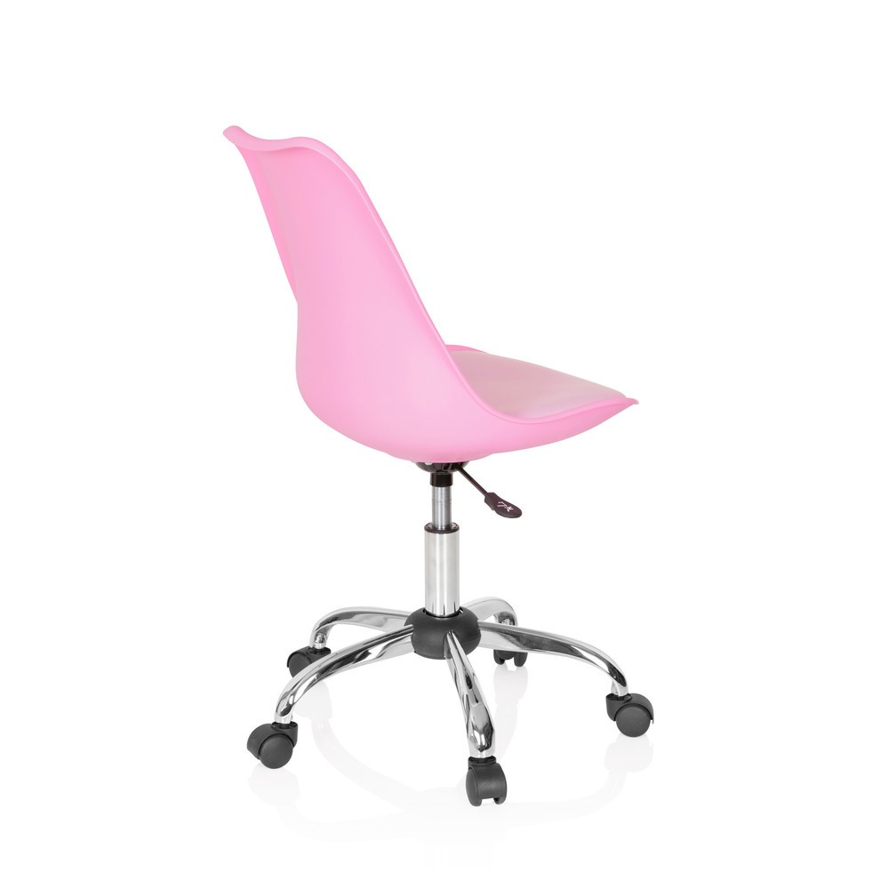 Produktabbildung Nr. 4: hjh OFFICE Bürostuhl / Drehstuhl FANCY PRO Kunstleder, pink