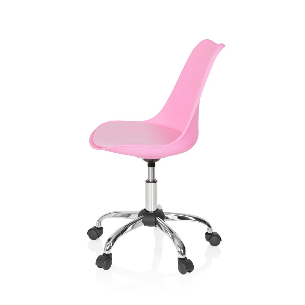 Produktabbildung Nr. 8: hjh OFFICE Bürostuhl / Drehstuhl FANCY PRO Kunstleder, pink