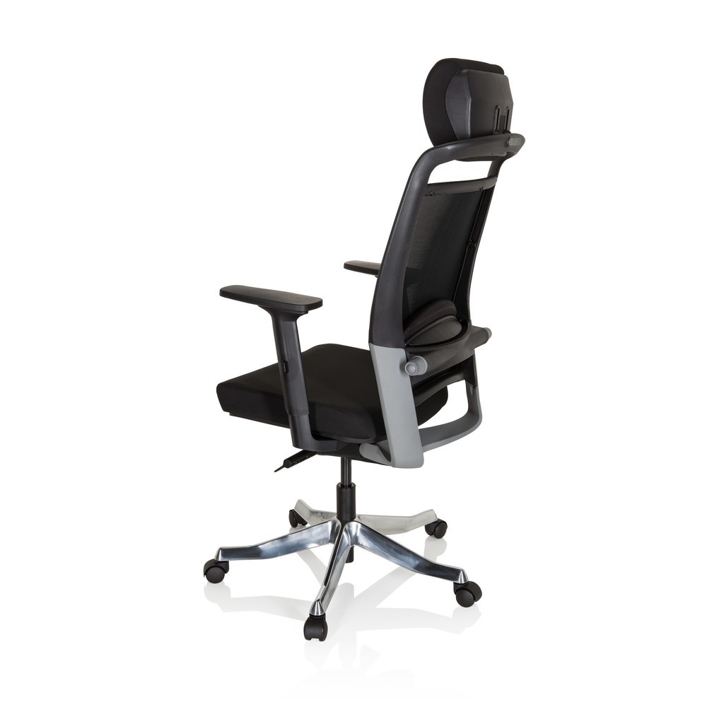 Produktabbildung Nr. 7: hjh OFFICE Bürostuhl / Drehstuhl IKAST I Stoff/Netzstoff, schwarz