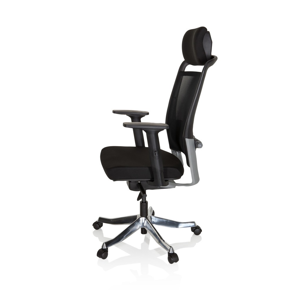 Produktabbildung Nr. 8: hjh OFFICE Bürostuhl / Drehstuhl IKAST I Stoff/Netzstoff, schwarz