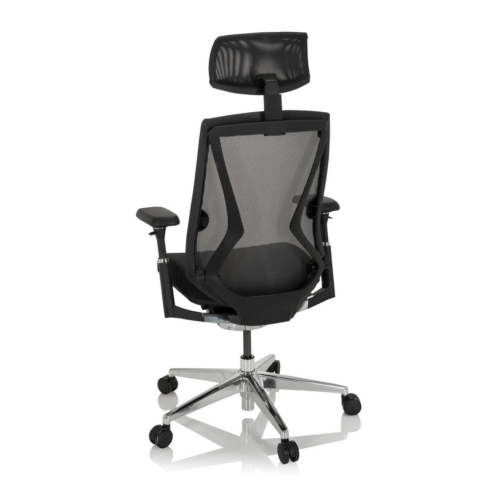 Produktabbildung Nr. 6: hjh OFFICE Bürostuhl / Drehstuhl INSPERO Stoff/Netzstoff, schwarz